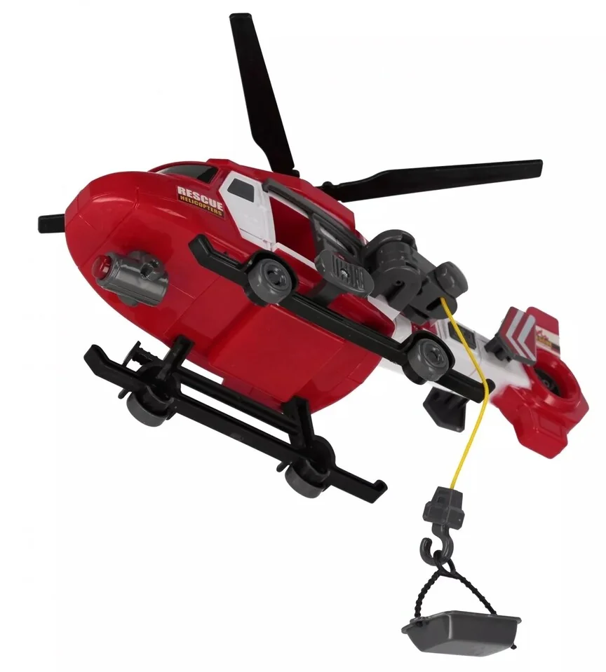 Vrtuľník hasič s efektmi 28cm