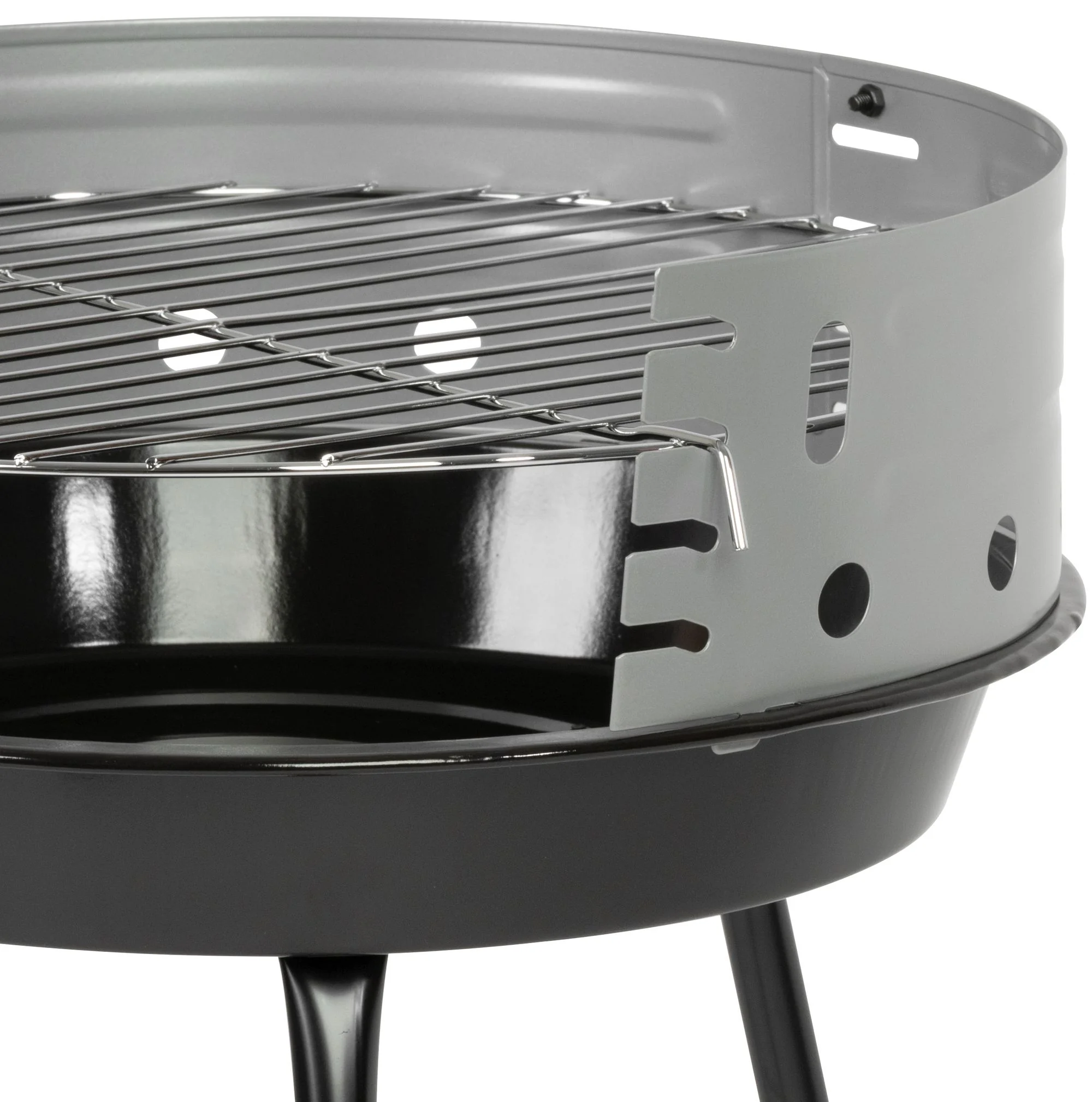 Strend Pro gril Fabio, 1 ks BBQ, na drevené uhlie, 38x38x55 cm