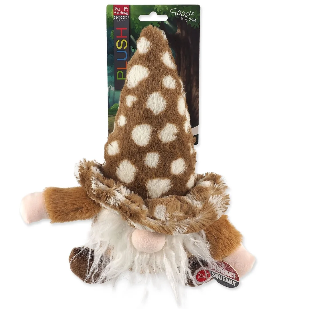 Hračka Dog Fantasy škriatok hnedý 30cm