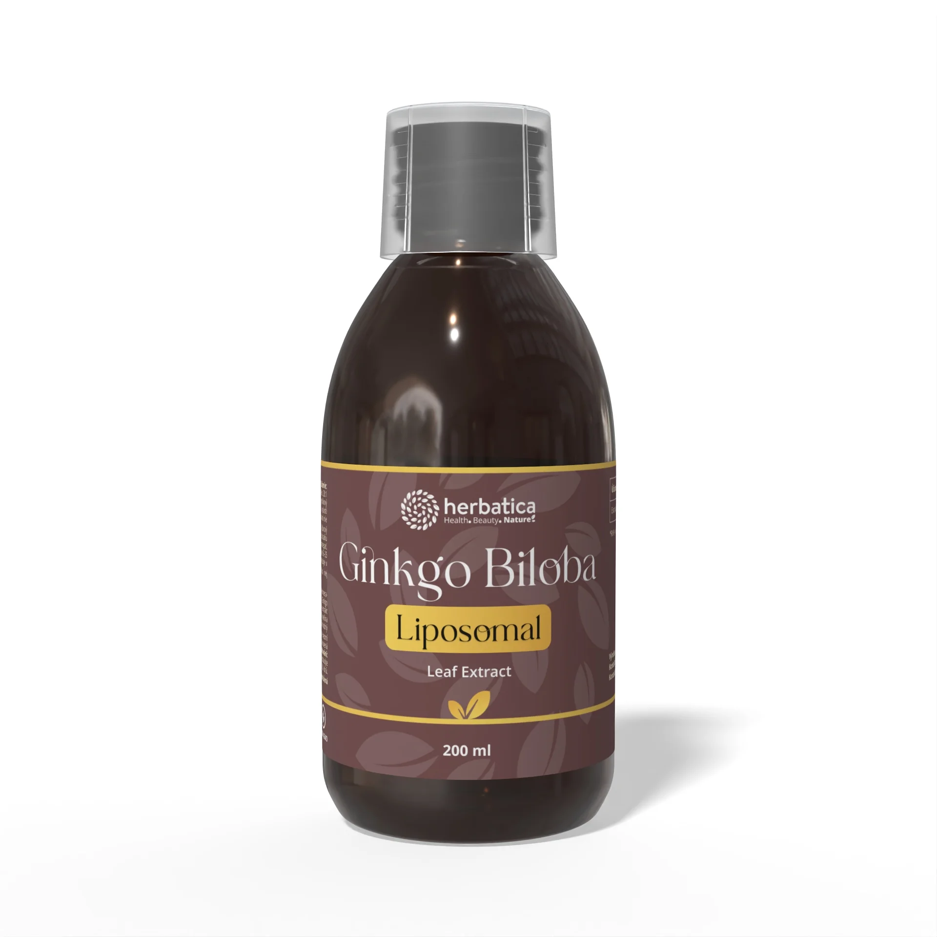 Lipozomálny Ginkgo Biloba Extrakt - 200 ml - Herbatica
