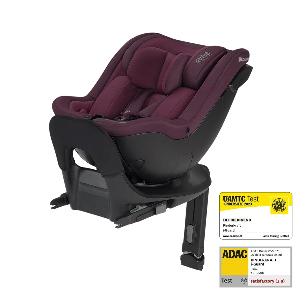 Autosedačka I-GUARD i-Size 40-105 cm Cherry Pearl, Premium