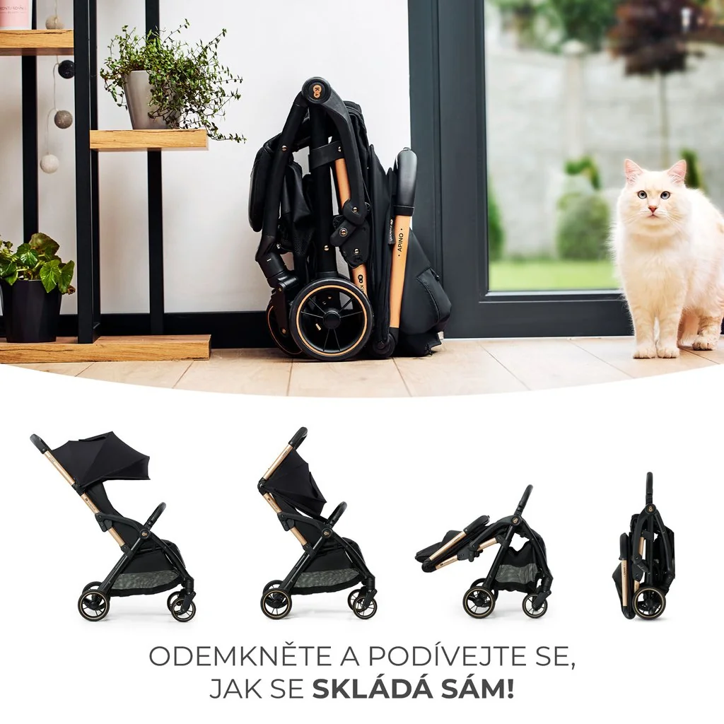 Kočík športový Apino Dove grey