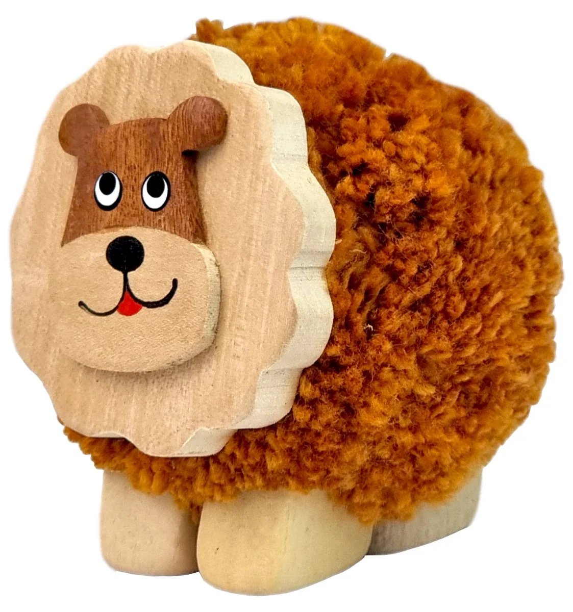 2Kids Toys Drevená figúrka XL brmbolec Lev