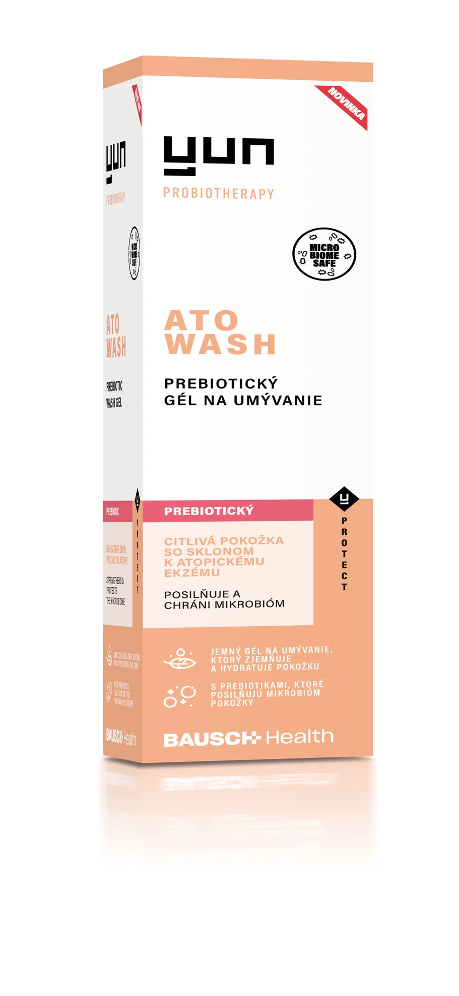 YUN ATO WASH Prebiotický gél na umývanie 200 ml
