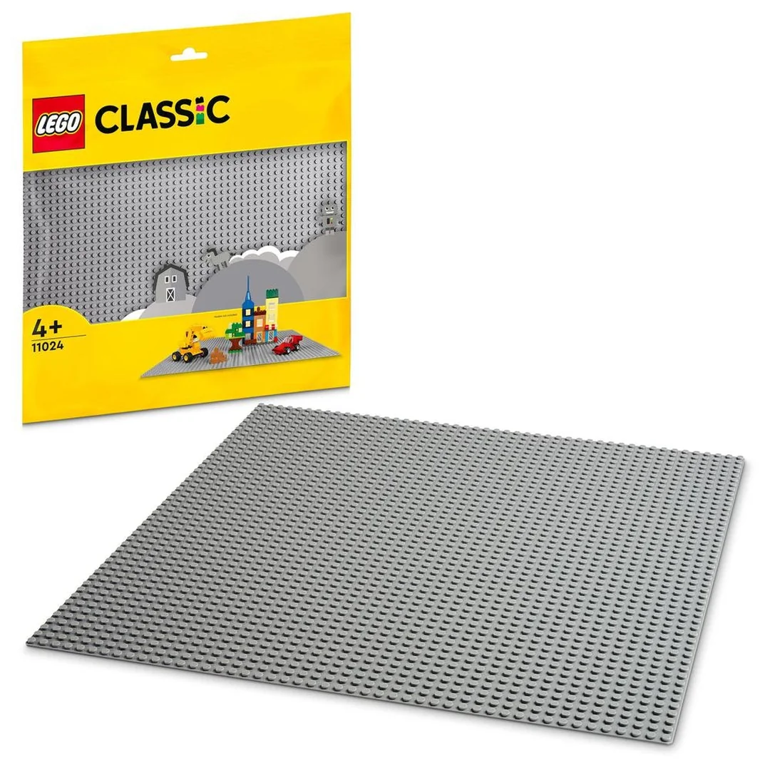 LEGO® Classic 11024 Sivá podložka na stavanie