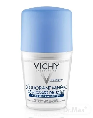 VICHY Minerálny dezodorant roll-on 50 ml 1×50 ml, deodorant