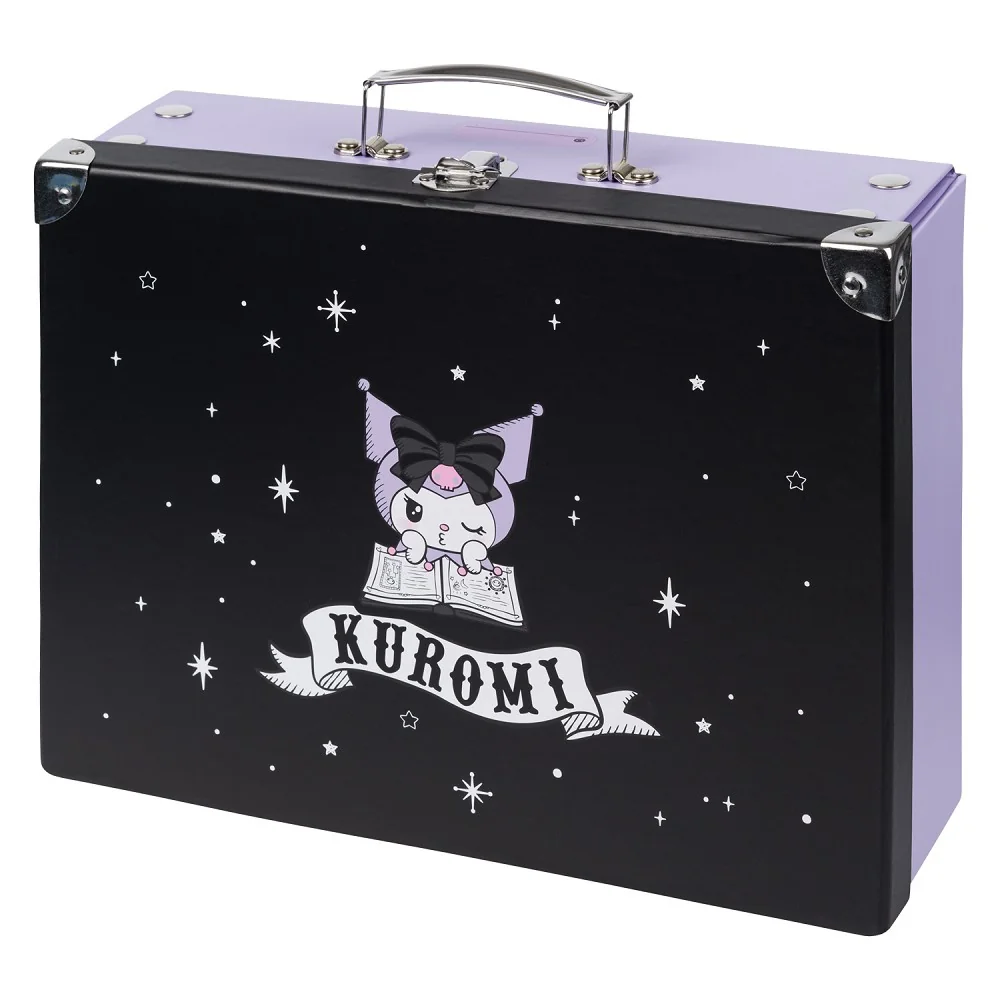 Skladací školský kufrík Kuromi Fortune Dream fialový, 33cm