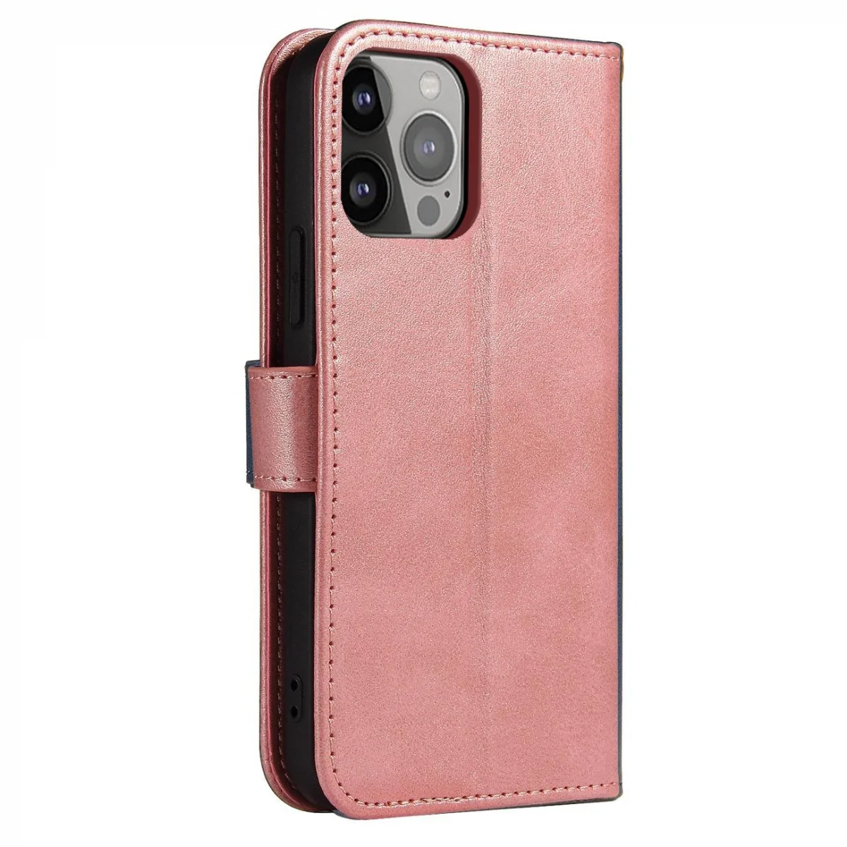 MG Magnet knižkové kožené puzdro na Xiaomi Redmi K40 Pro / K40 / PocoF3 / Mi 11i ružové