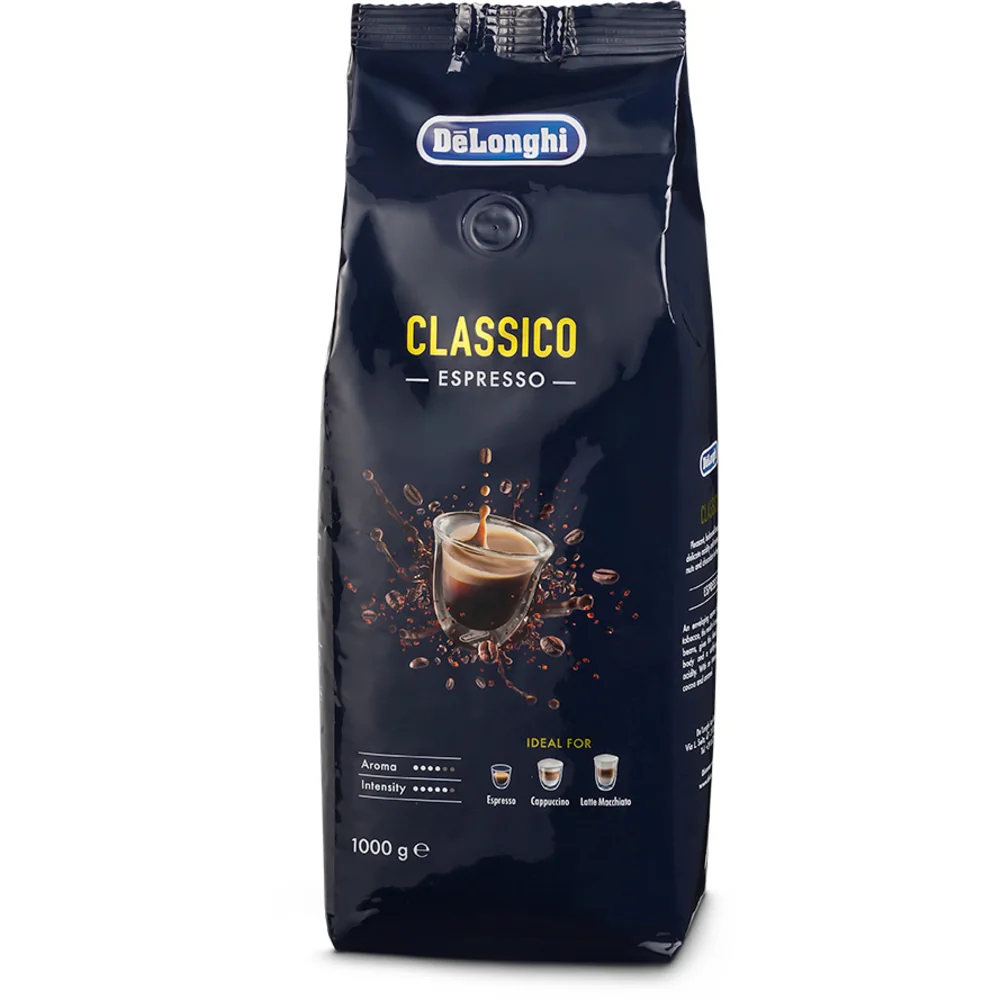 DeLonghi Classico Zrnková Káva 1×1000 g, zrnková káva
