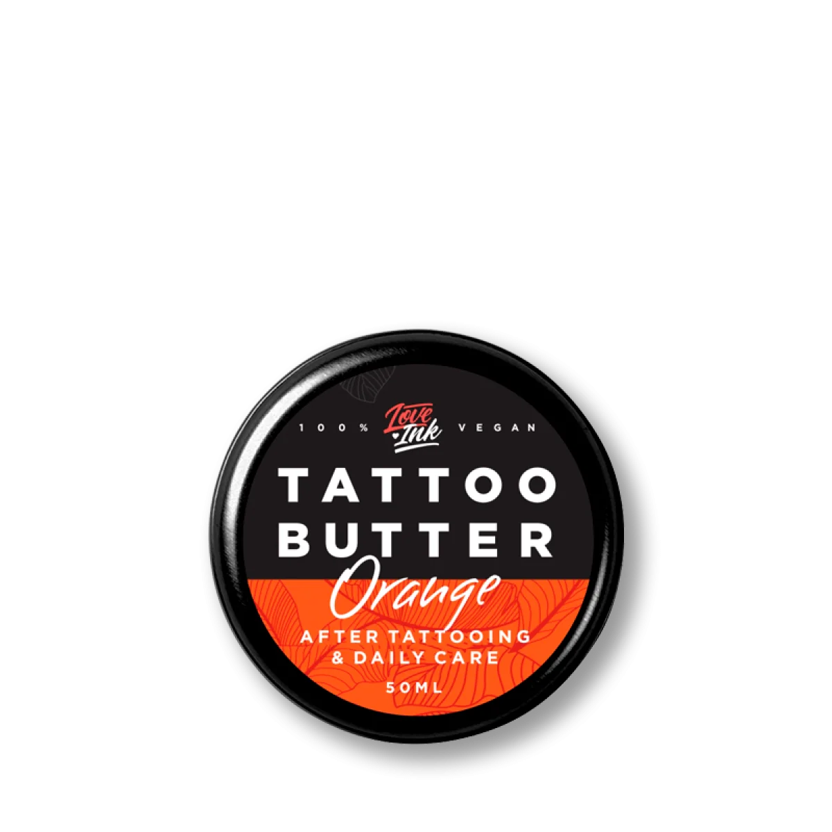 LoveInk Tattoo Butter Orange na starostlivost' o tattoo Travel size 50ml
