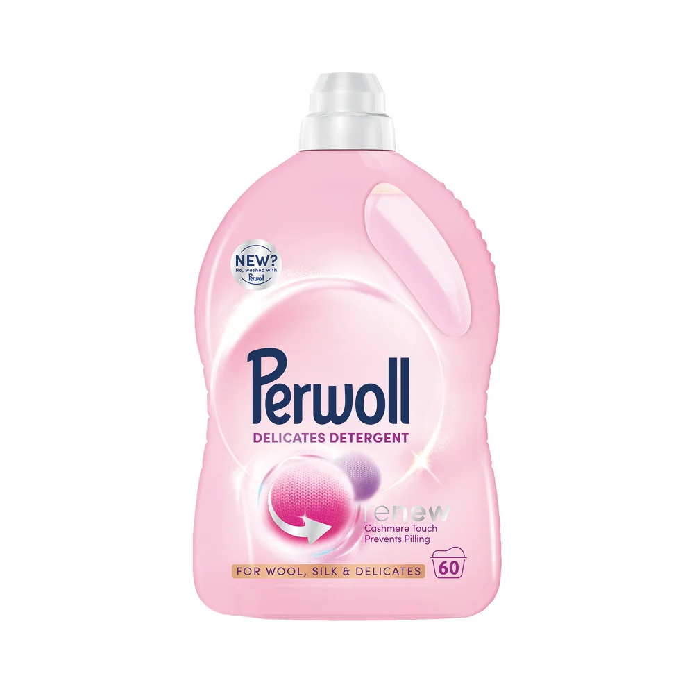 Perwoll prací gél Wool 60 praní 1×3000 ml, prací gél