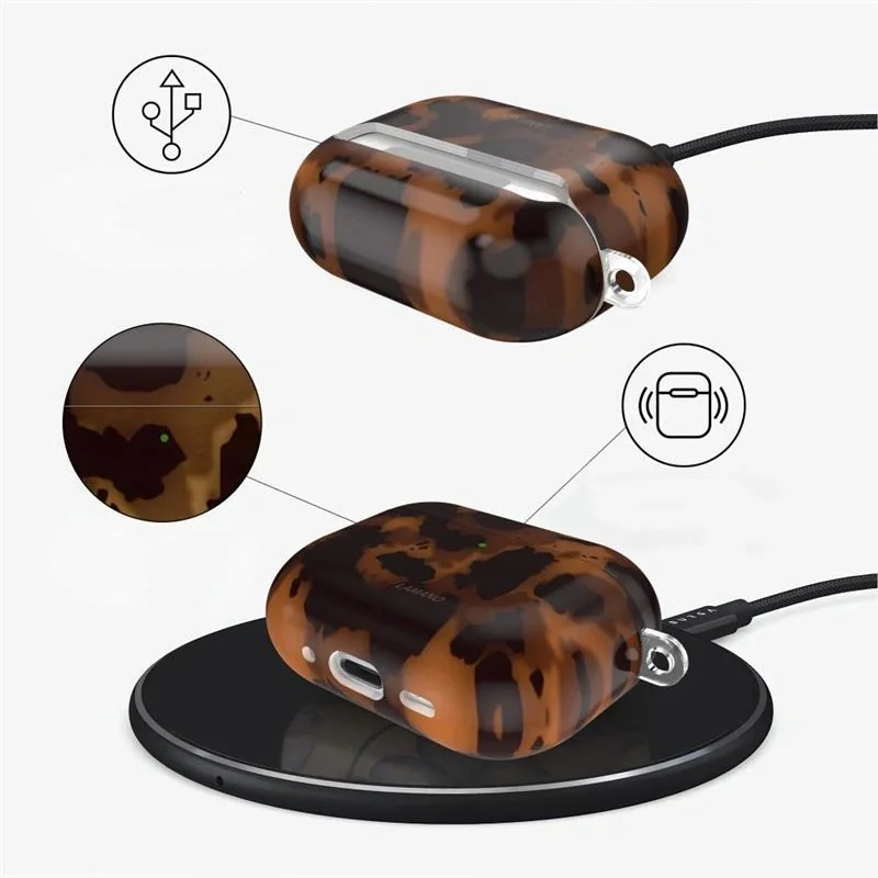 Tech-Protect Lamano puzdro na Apple AirPods 4, panther