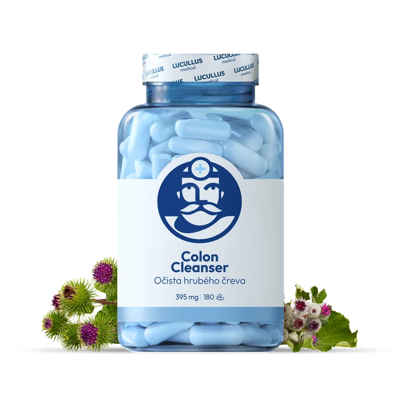 Dr. LUCULLUS Colon Cleanser 2× 60 kapsúl Očista hrubého čreva