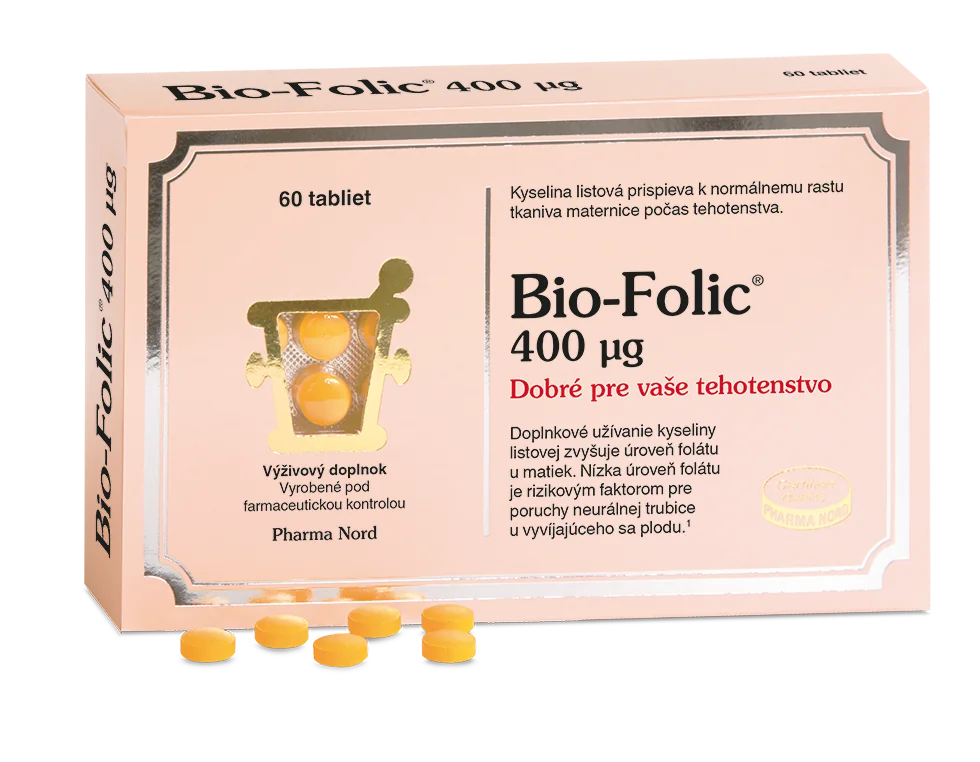 PHARMA NORD BIO-FOLIC 1×60 tbl, kyselina listová