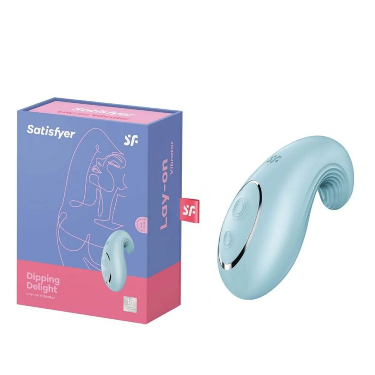 SATISFYER Dipping Delight - bezdrôtový vibrátor na klitoris