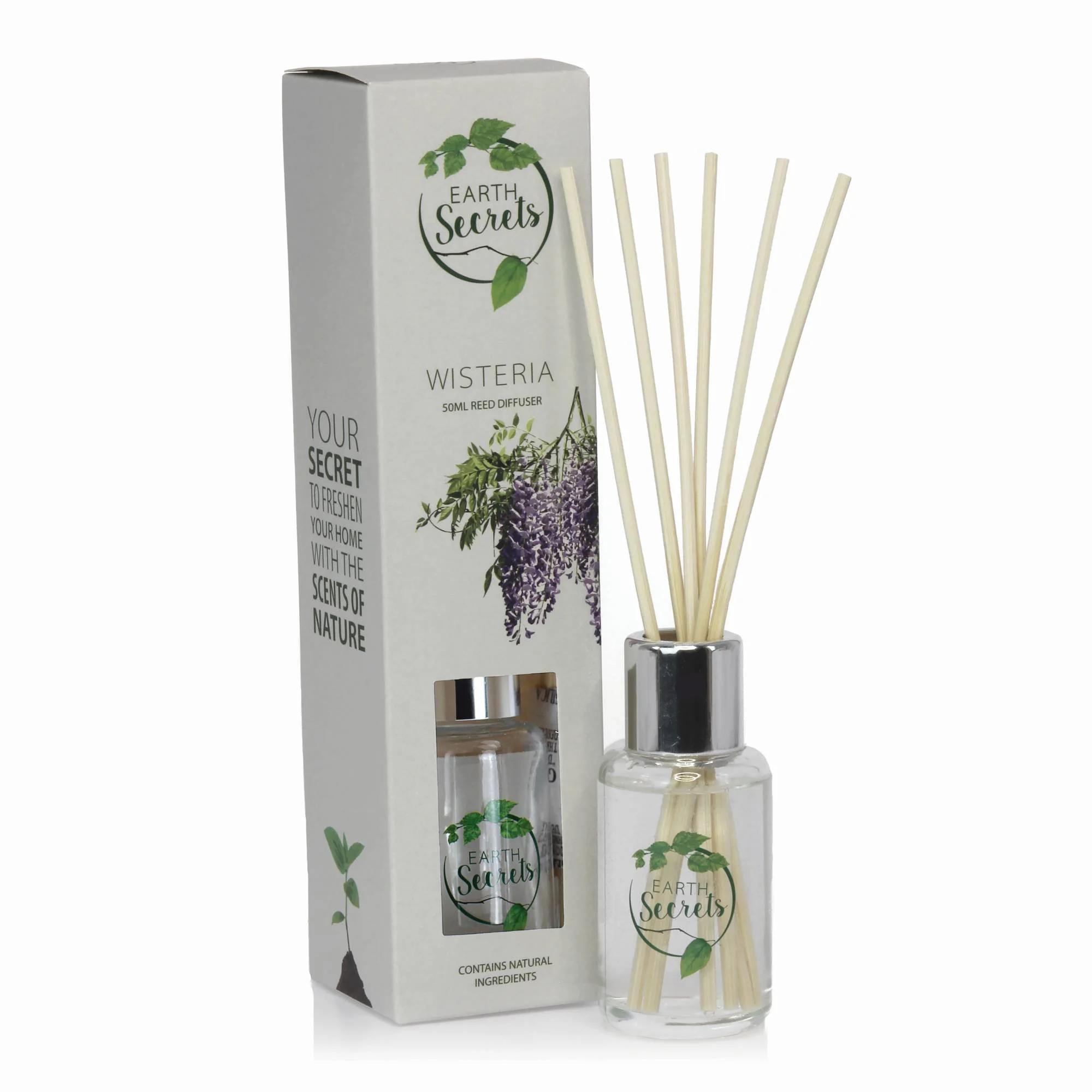 Difuzér EARTH SECRETS - WISTERIA 50 ml