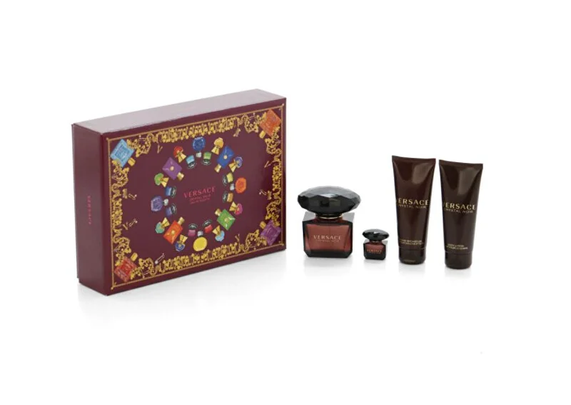 Versace Crystal Noir Edt 90ml+Lot 100ml+Shg+Edt 1×1 ks