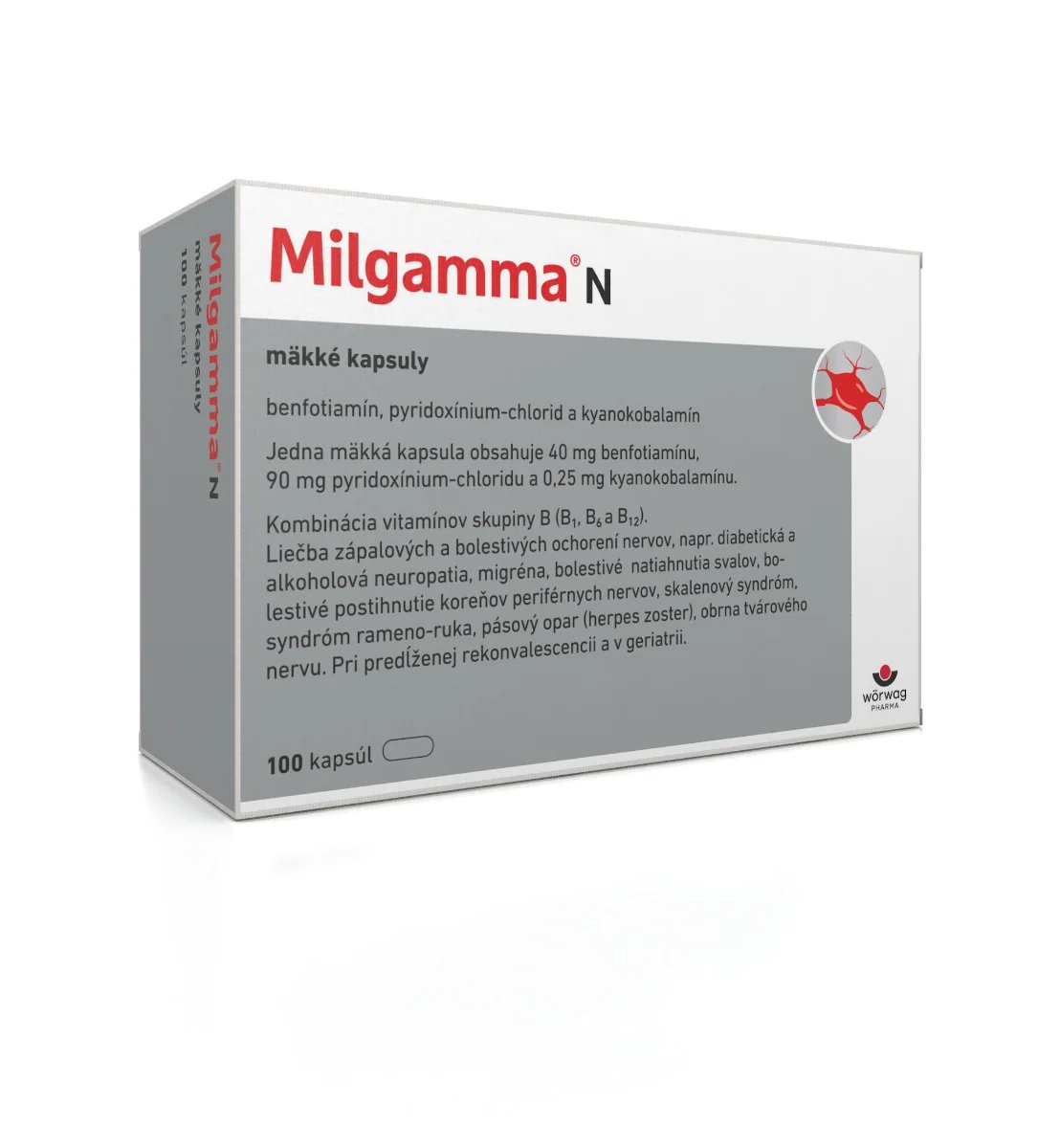 MILGAMMA N 1×100 cps, liek