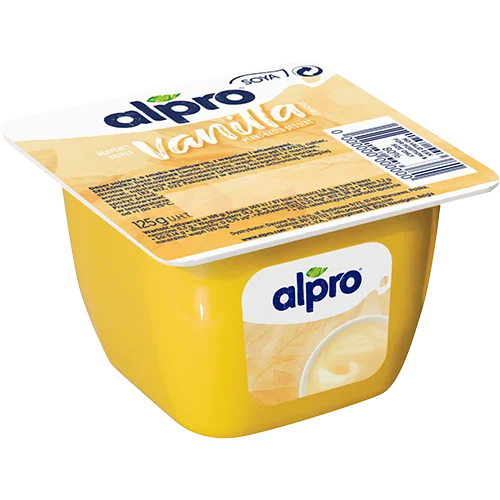 Alpro sójový dezert s vanilkovou príchuťou 1×125 g, sójový dezert