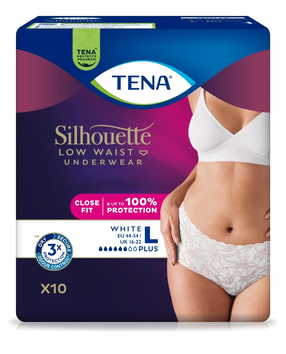 TENA Silhouette Normal L 1×10 ks, inkontinenčné nohavičky