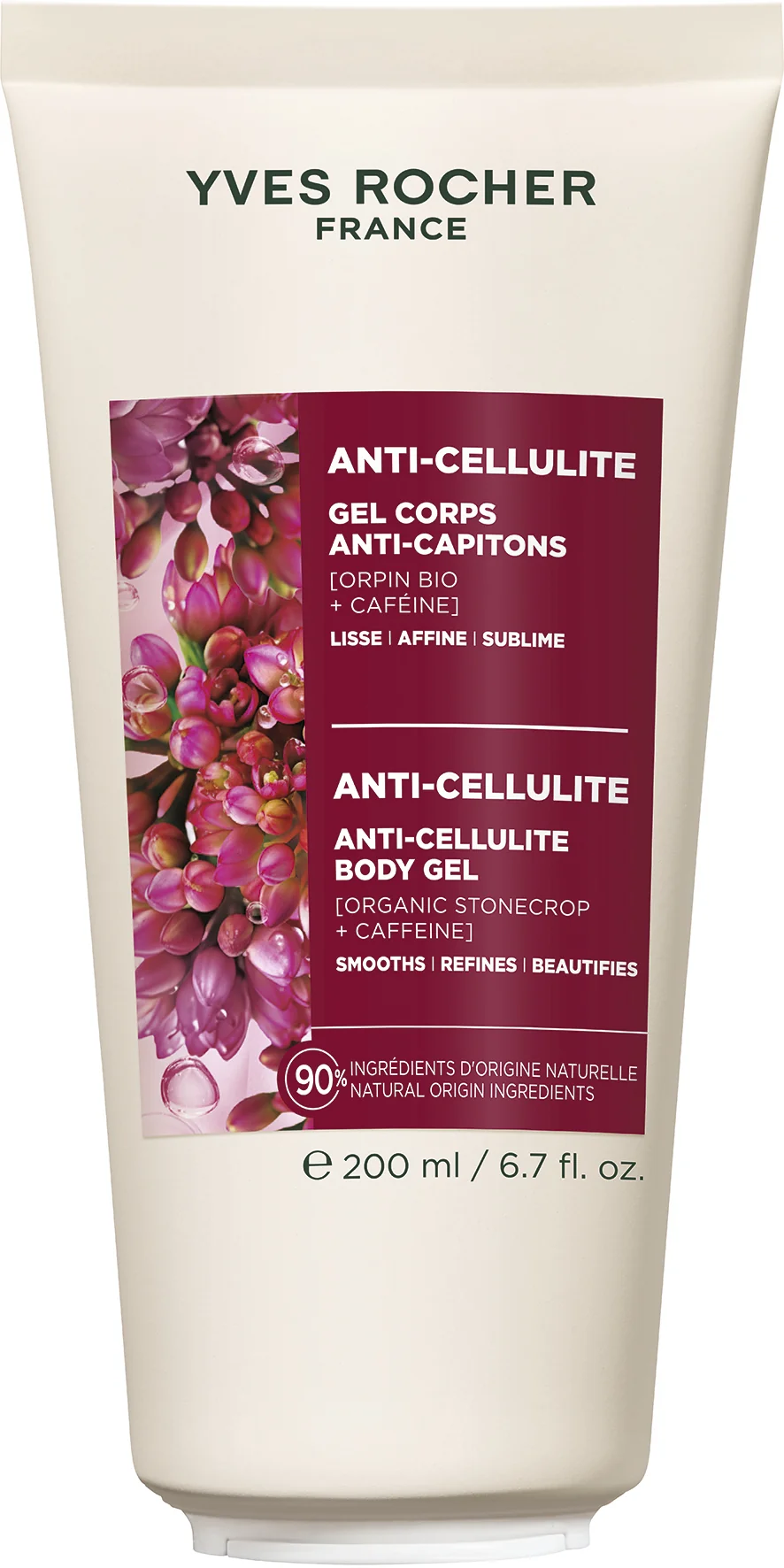 Yves Rocher Spevňujúci gél proti celulitíde 1×200 ml, gél proti celulitíde