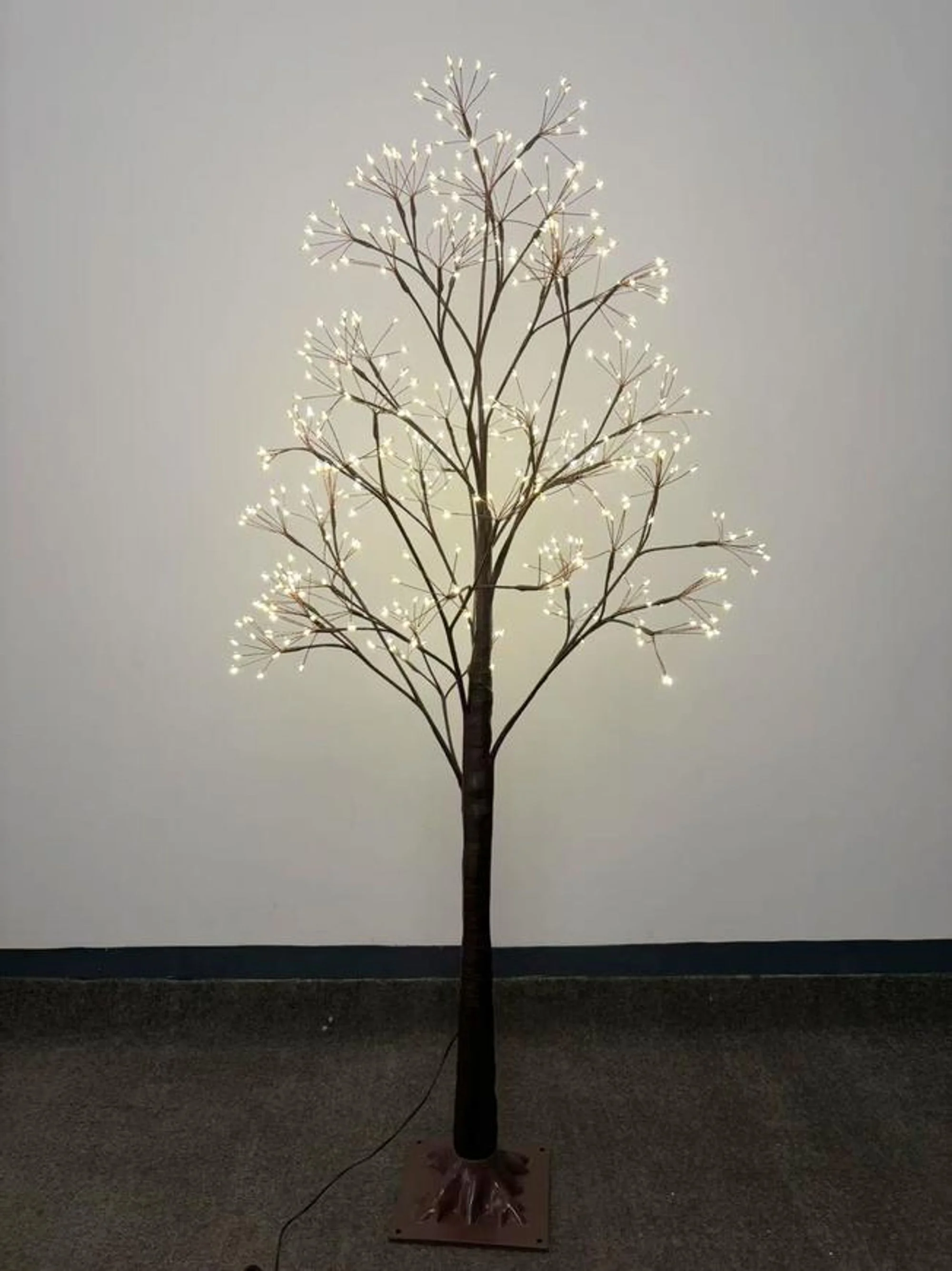 MagicHome vianočný LED stromček, 1 ks Plast, 504 LED teplá biela, 1,2 m