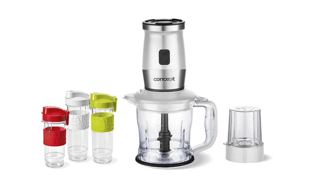 Concept SM3391 smoothie maker + chopper + mlynček 700 W WHITE 2 x 570 ml + 400 ml 1×1 ks, smoothie maker