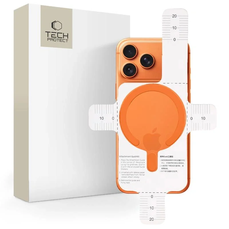 Tech-Protect Ring magnetický krúžok pre MagSafe, oranžový