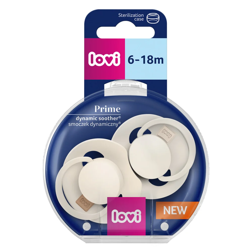 LOVI CUMEL DYNAMICKY PRIME 6-18M COCONUT/IVORY 2KS 1×2 ks, cumlík