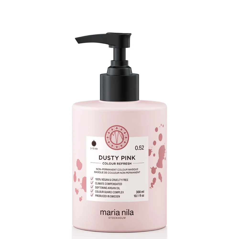 Maria Nila Colour Refresh 0,52 Dusty Pink 300 ml 1×300 ml, vyživujúca maska na vlasy