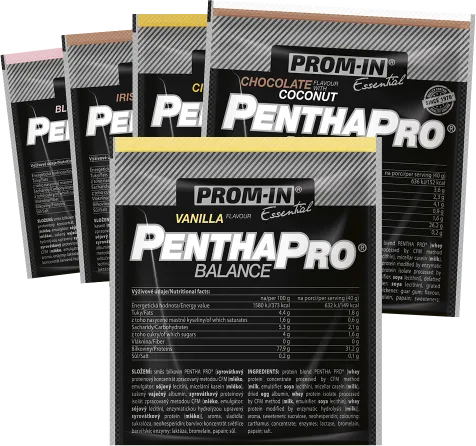 PenthaPro Balance čučoriedka 40g 1×40 g, proteínový nápoj