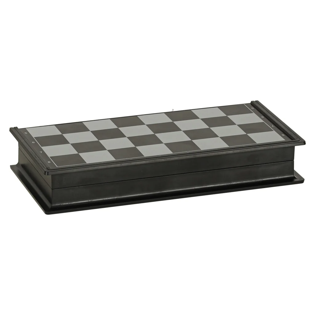 Magnetický šach a dáma – cestovná sada, doska 19 cm