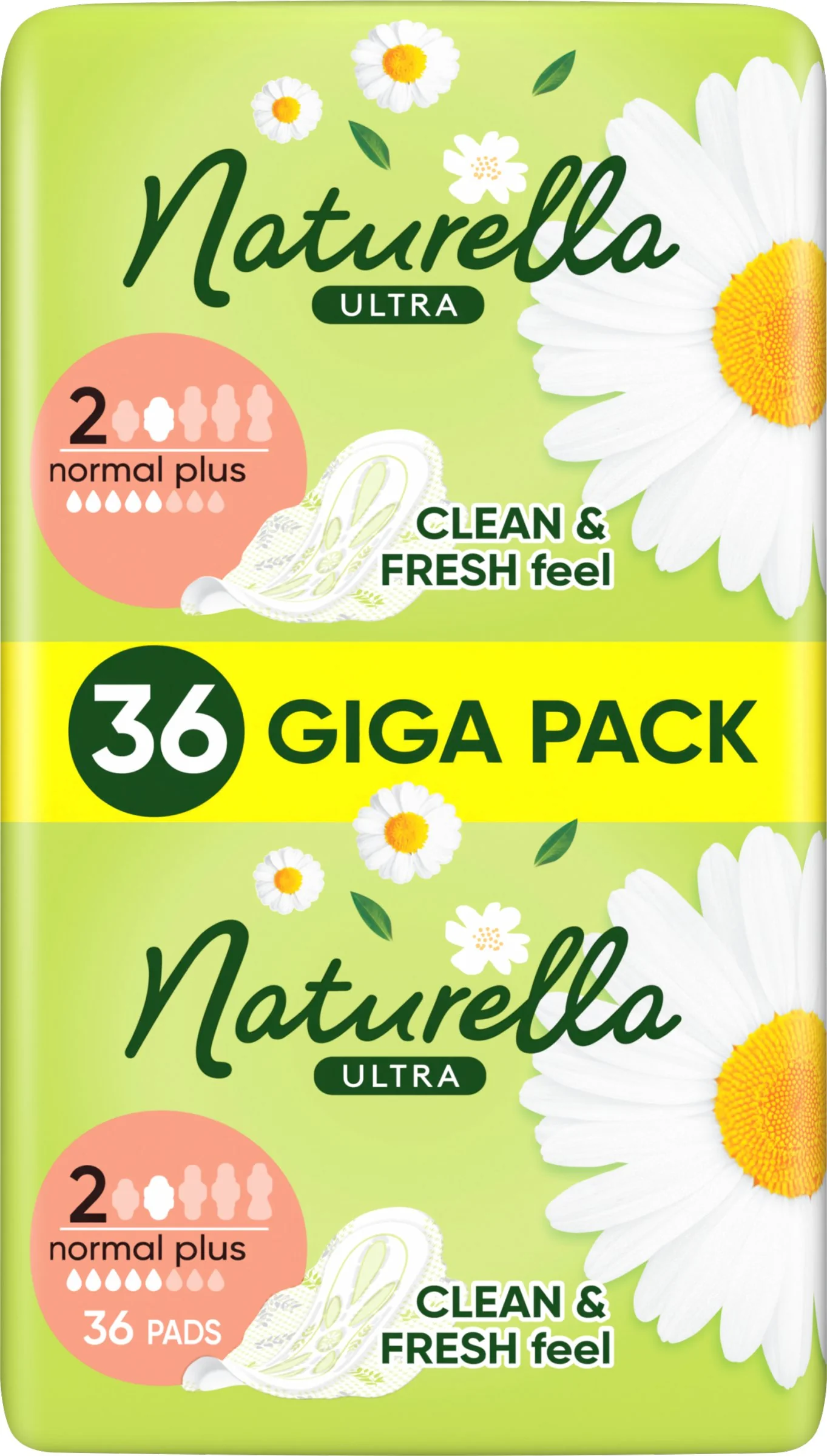 Naturella Ultra Normal Plus vložky s krídelkami 36ks, veľkosť 2 36 ks
