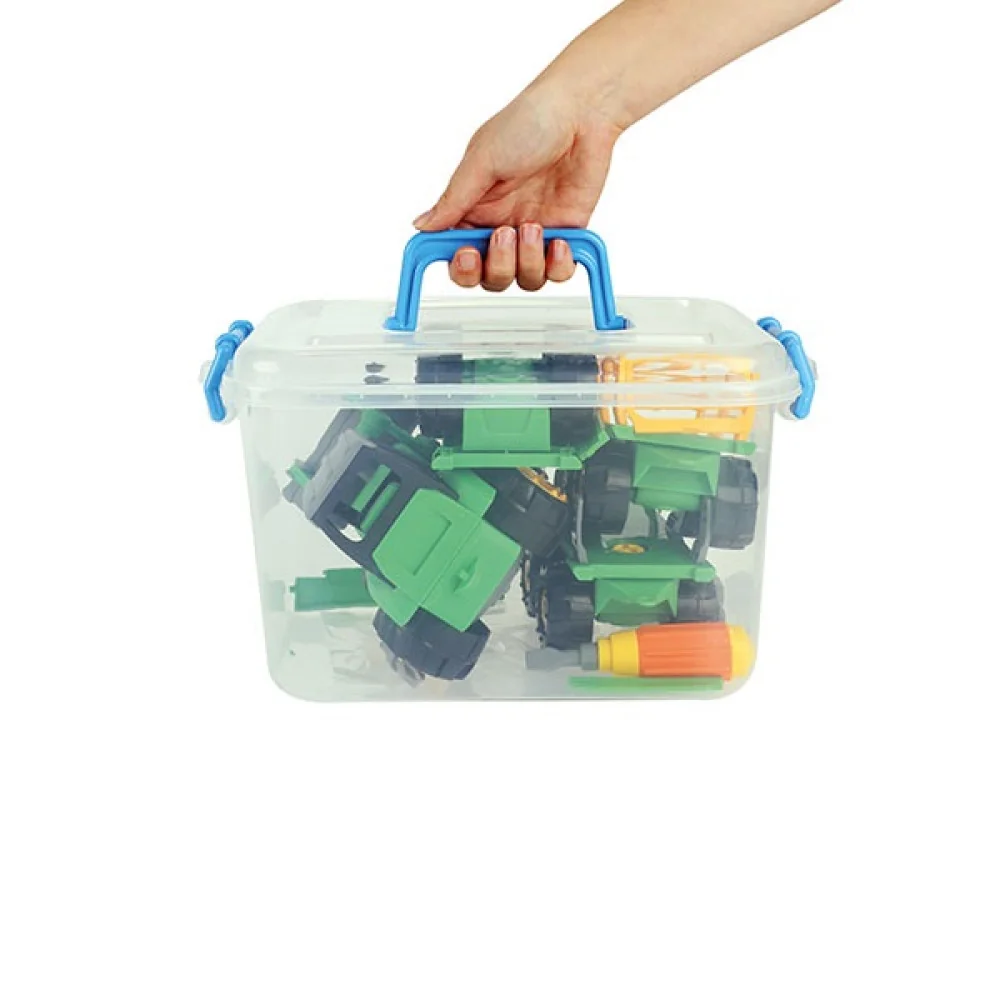 Toi Toys Traktor šroubovací v boxe-Toi Toys