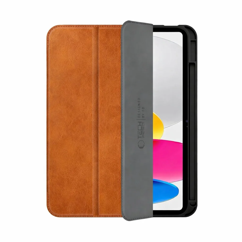 Tech-Protect Fleece puzdro na iPad 10.9” 10gen 2022 / 11'' 11gen 2025, hnedé hnedé