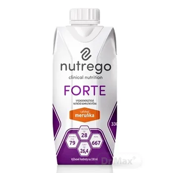 Nutrego FORTE 12×330 ml, s príchuťou marhuľa