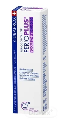 CURAPROX Perio Plus Focus CHX 0,50 % 1×10 ml, zubný gél