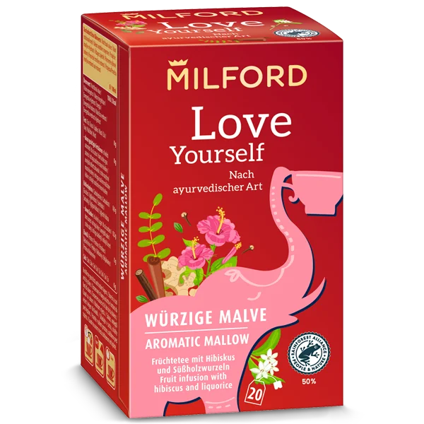 Milford Love Yourself 20x2,25g 20×2,25 g, porciovaný čaj