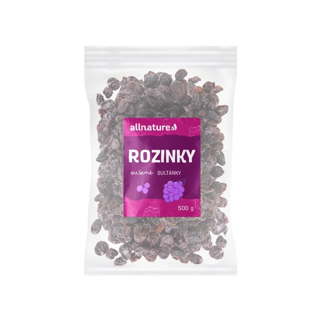 Allnature Hrozienka Sultanky 1×500 g, hrozienka