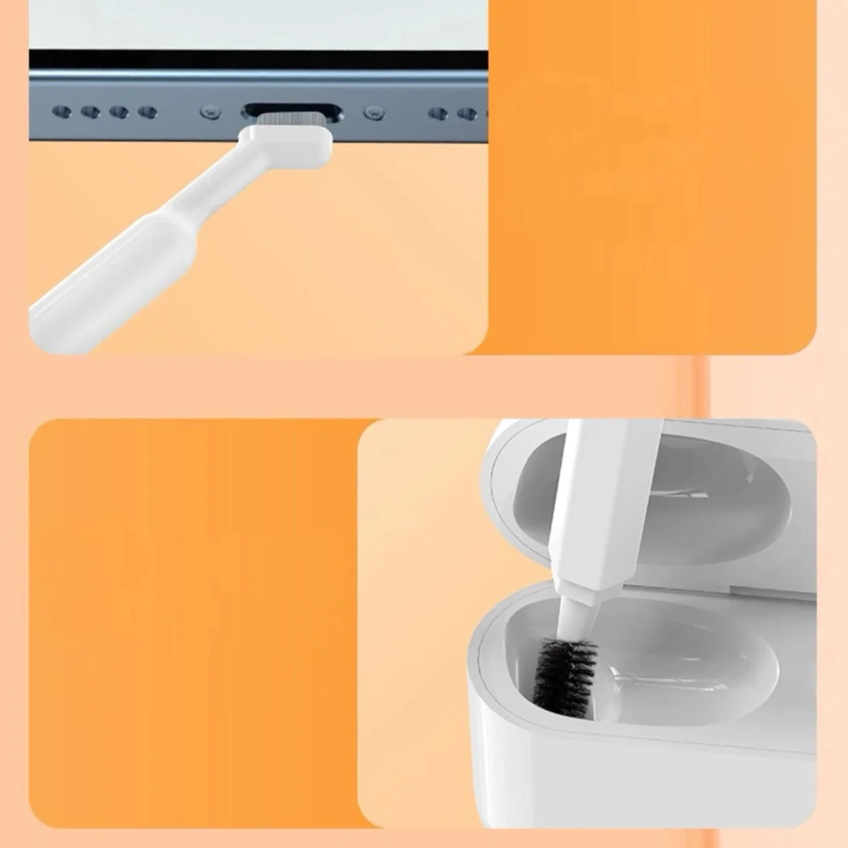 MG Cleaning Kit 20in1 čistiaca sada na slúchadlá, klávesnice a displej, biela , biela