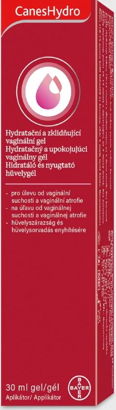 CanesHydro hydratačný a upokojujúci vaginálny gél 30 ml