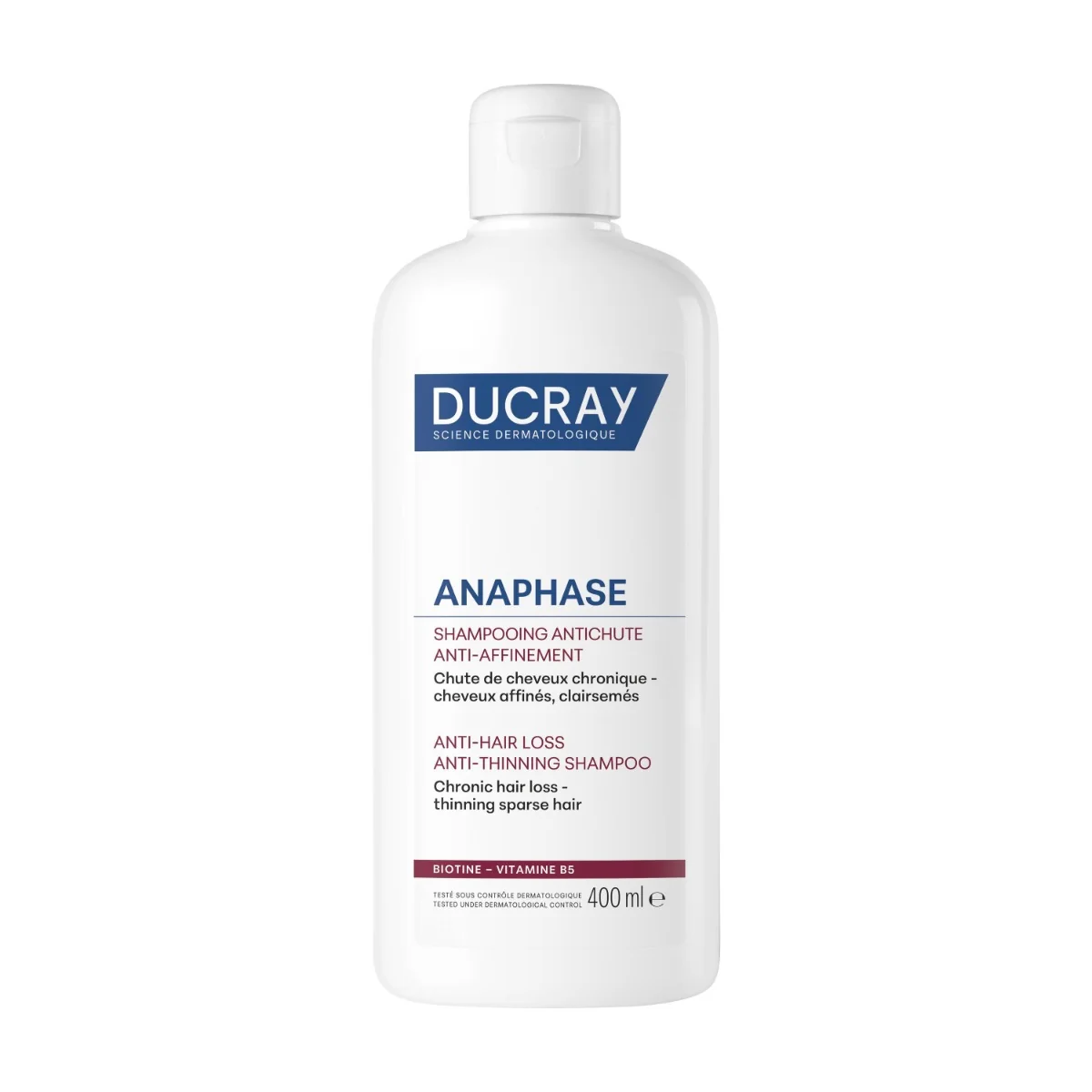 DUCRAY Anaphase Doplnkový šampón na vypadávanie vlasov 400 ml 1×400 ml, šampón proti vypadávaniu vlasov