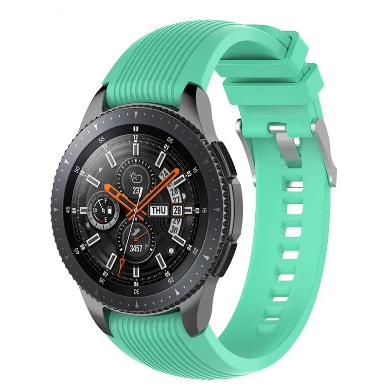 BStrap Silicone Davis remienok na Xiaomi Haylou Solar LS05 teal