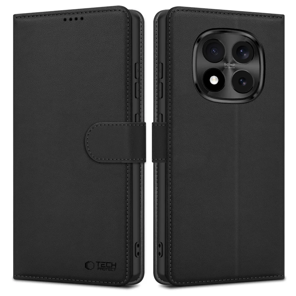 Tech-Protect Wallet knižkové puzdro na Xiaomi Poco M8 Pro / Redmi Note 15 Pro Plus 5G, čierne 15 Pro Plus 5G, čierne