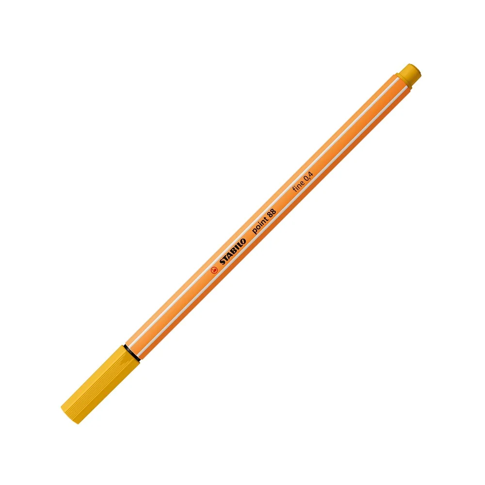 Tenká fixka STABILO point 88, súprava 10 farieb Hrot 0,4 mm, 10 ks