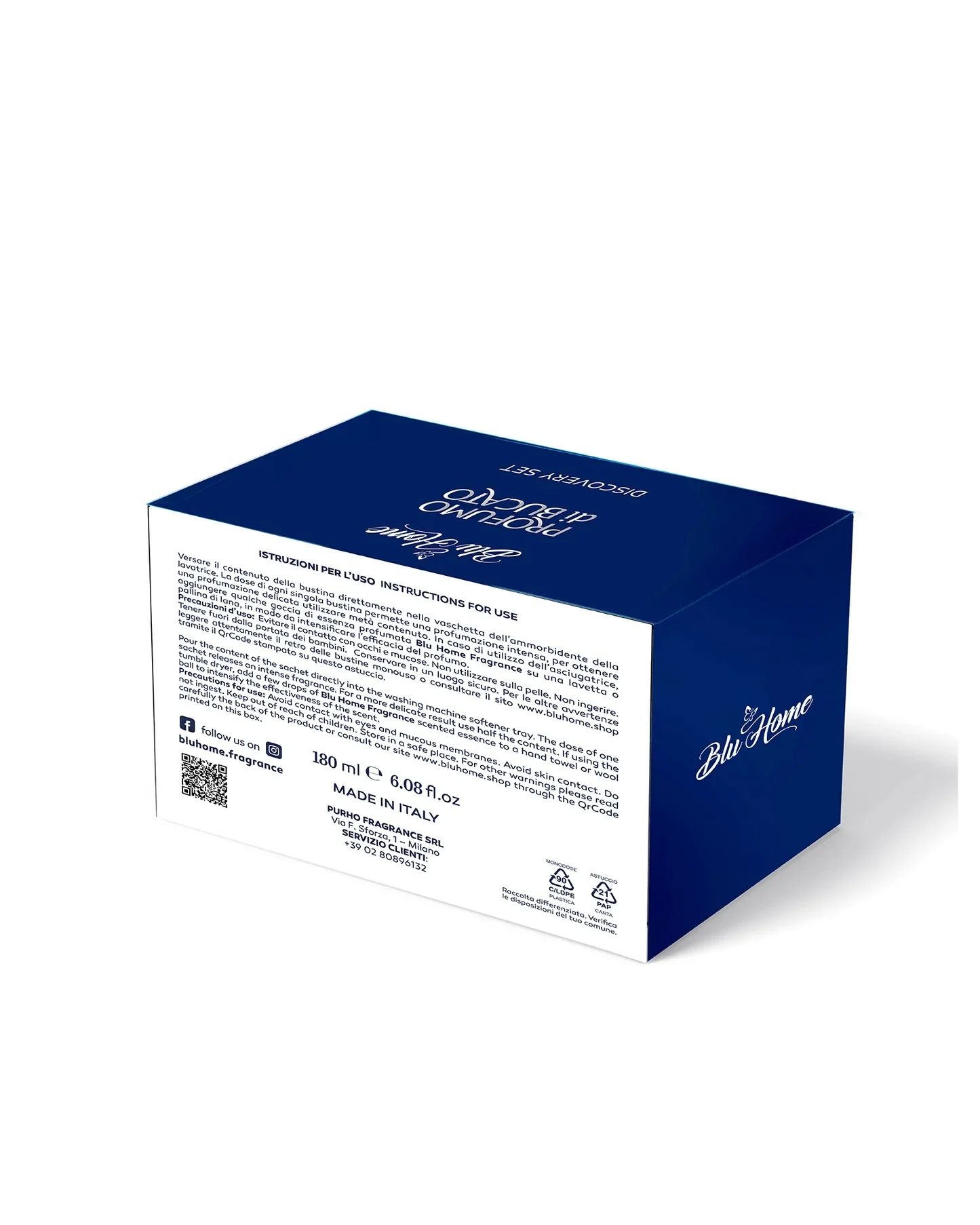 Blu Home discovery set parfumov na pranie 18x10ml