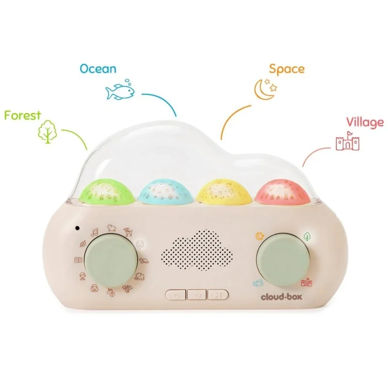 CLOUD B CloudBox detský hudobný projektor s rozprávkami FR/EN