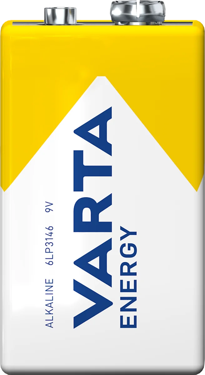 Varta Energy 1 9V 1×1 ks, alkalická baterka