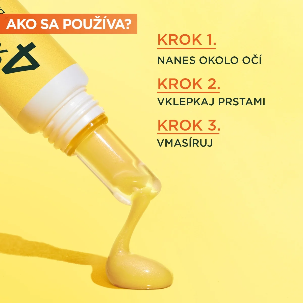 Garnier Skin Naturals Rozjasňujúci očný krém s vitamínom C, 15 ml 1× 15 ml, očný krém s vitamínom C