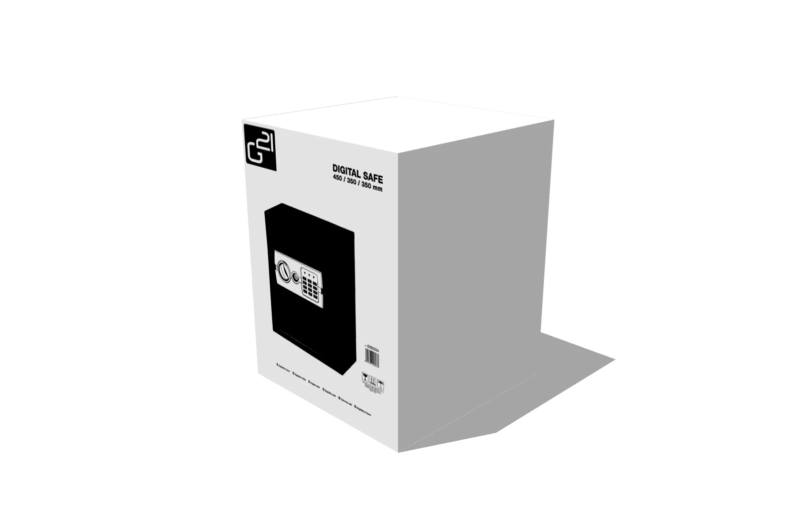 Trezor digitálny G21 ## 450 x 350 x 350 mm GA-E45